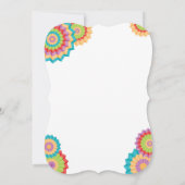 Fiesta Baby Shower Einladung Nacho Average Dusche (Rückseite)