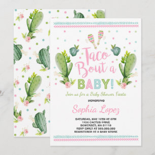 Fiesta Baby Shower Einladung Taco Bout A Baby