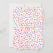 Fiesta Baby Shower Einladung Taco Bout A Baby (Rückseite)