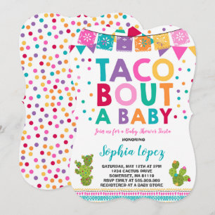 Fiesta Baby Shower Einladung Taco Bout A Baby