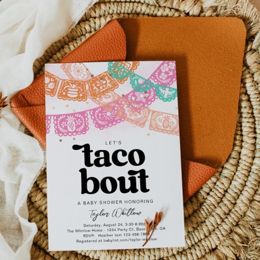 Fiesta Baby Shower Einladungen