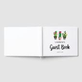 Fiesta Baby Shower Guest Book, Cactus Gästebuch (Voll)