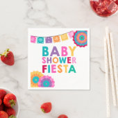 Fiesta Baby Shower Napkin Mexican Baby Shower Serviette (Beispiel)