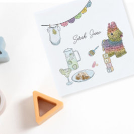 Fiesta Baby Shower Serviette