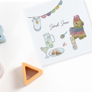 Fiesta Baby Shower Serviette