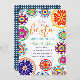 Fiesta Babydusche Einladung