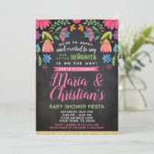 Fiesta Babydusche Einladung (Stehend Vorderseite)