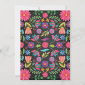 Fiesta Babydusche Einladung (Rückseite)