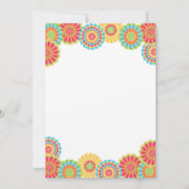 Fiesta Babydusche Einladung Boy Fiesta Dusche (Rückseite)