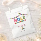 Fiesta Babydusche Heilige Guacamole Farbige Freude Geschenktütchen (Ausgeschnitten)