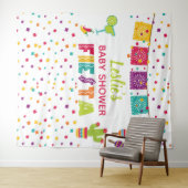 Fiesta Babydusche Hintergrund - WH Wandteppich (Beispiel (Horizontal))