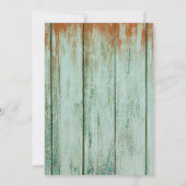 Fiesta Babydusche mit Kakteen Einladung (Rückseite)