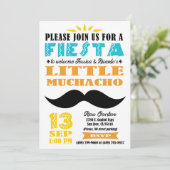 Fiesta-Babyparty-Einladung Einladung (Stehend Vorderseite)