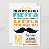 Fiesta-Babyparty-Einladung Einladung (Vorne/Hinten)