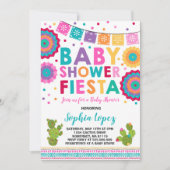 Fiesta-Babyparty-Einladungs-Mexikaner-Babyparty Einladung (Vorderseite)
