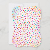 Fiesta-Babyparty-Einladungtaco-Kampf ein Baby Einladung (Rückseite)