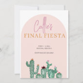 Fiesta Bachelorette Wochenende Einladung (Vorderseite)