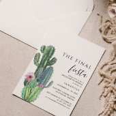 Fiesta Bachelorette Wochenende Party Einladung