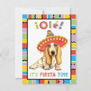 Fiesta Basset Einladung