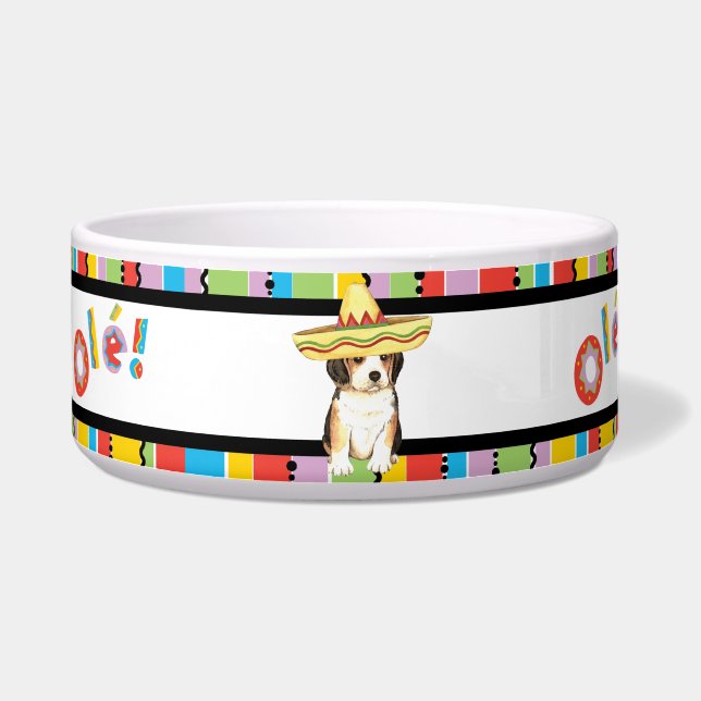 Fiesta Beagle Pet Napf (Links)