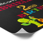 Fiesta Begrüßungszeichen Party 1 Erstes Fiesta-Pos Poster (Ecke)