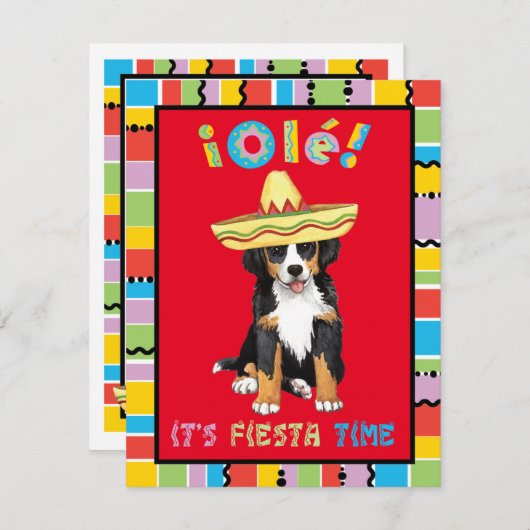 Fiesta Berner Einladung (Vorne/Hinten)