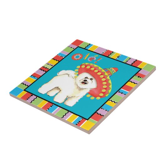 Fiesta Bichon Fliese (Seite)