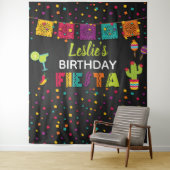 Fiesta Birthday Backdrop Wandteppich (Beispiel)