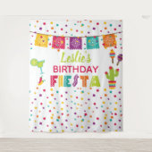 Fiesta Birthday Backdrop - WH Wandteppich (Vorderseite)