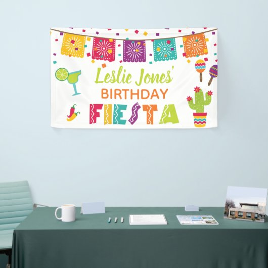 Fiesta Birthday Banner (Messeveranstaltung)