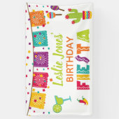 Fiesta Birthday Banner (Vertikal)