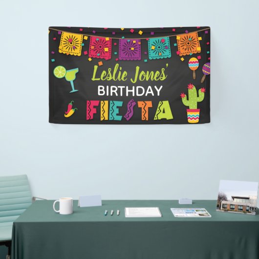 Fiesta Birthday Banner (Messeveranstaltung)