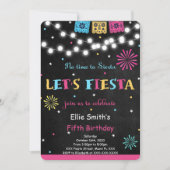Fiesta Birthday Einladung (Vorderseite)