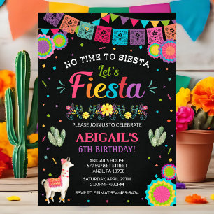 Fiesta Birthday Einladung