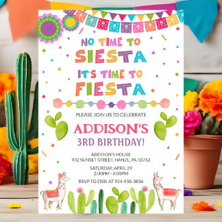 Fiesta Birthday Einladung