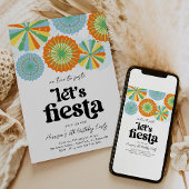 Fiesta Birthday Einladung