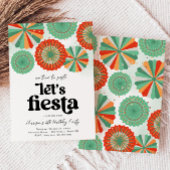 Fiesta Birthday Einladung