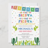 Fiesta Birthday Einladung (Vorderseite)