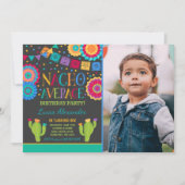 Fiesta Birthday Einladung Nacho durchschnittliches (Vorderseite)