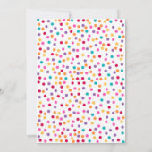 Fiesta Birthday Einladung Taco Bout Ein Party (Rückseite)