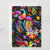 Fiesta Birthday Einladungs-Chalkboard mexikanisch Einladung (Rückseite)