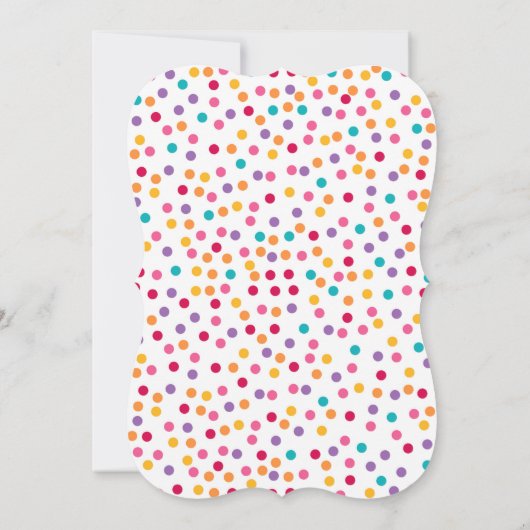 Fiesta Birthday Invitation Nacho Average Party Einladung (Rückseite)