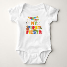 Fiesta Birthday One-Piece Bodysuit Baby Strampler