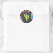 Fiesta Birthday Party Gunst Sticker Siegel Cactus (Tasche)