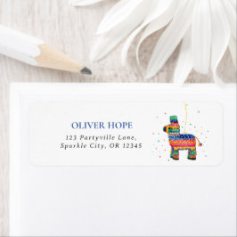 Fiesta Birthday Rücksendeadresse