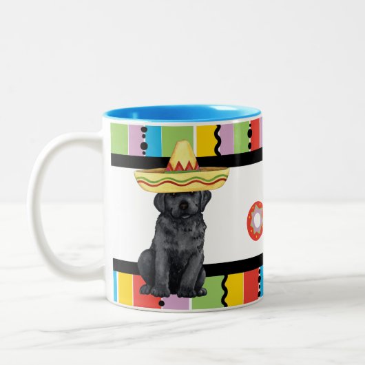 Fiesta Black Lab Zweifarbige Tasse (Links)