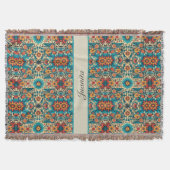 Fiesta Blooms, anpassbar Decke (Vorderseite)