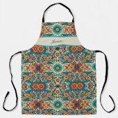 Fiesta Blooms, anpassbar Schürze (Vorderseite)