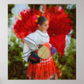 Fiesta Blume 2555 Art Print Poster (Vorne)