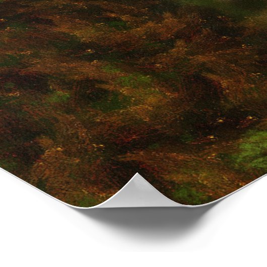 Fiesta Blume 2555 Art Print Poster (Ecke)